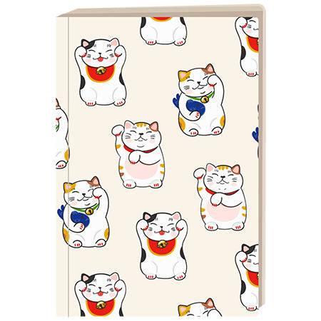 Ginza Notebook HC Lucky Cat A7